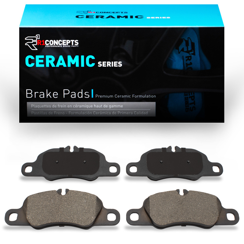 Porsche 718 Cayman Brake Pads - Front - R1 Concepts - Ceramic - `09-`25